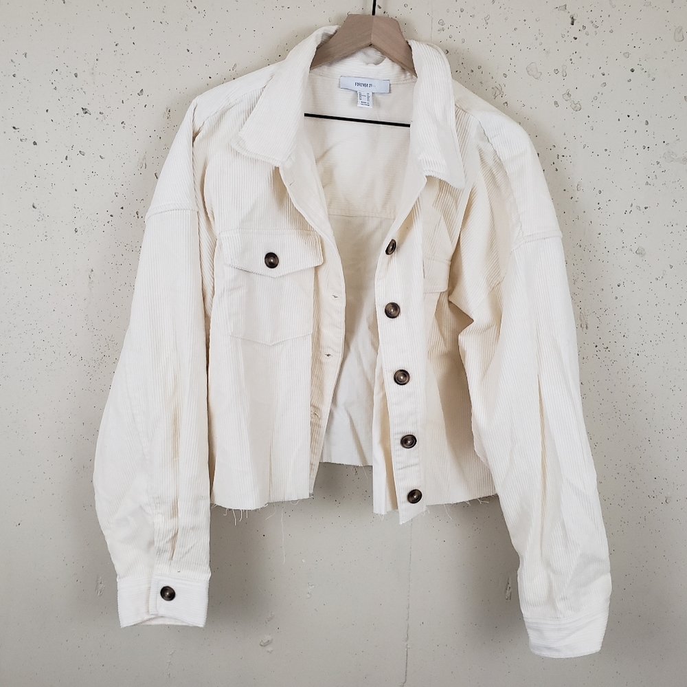 Corduroy Cropped Jacket Plus Size 3X NWOT - Picture 2 of 7